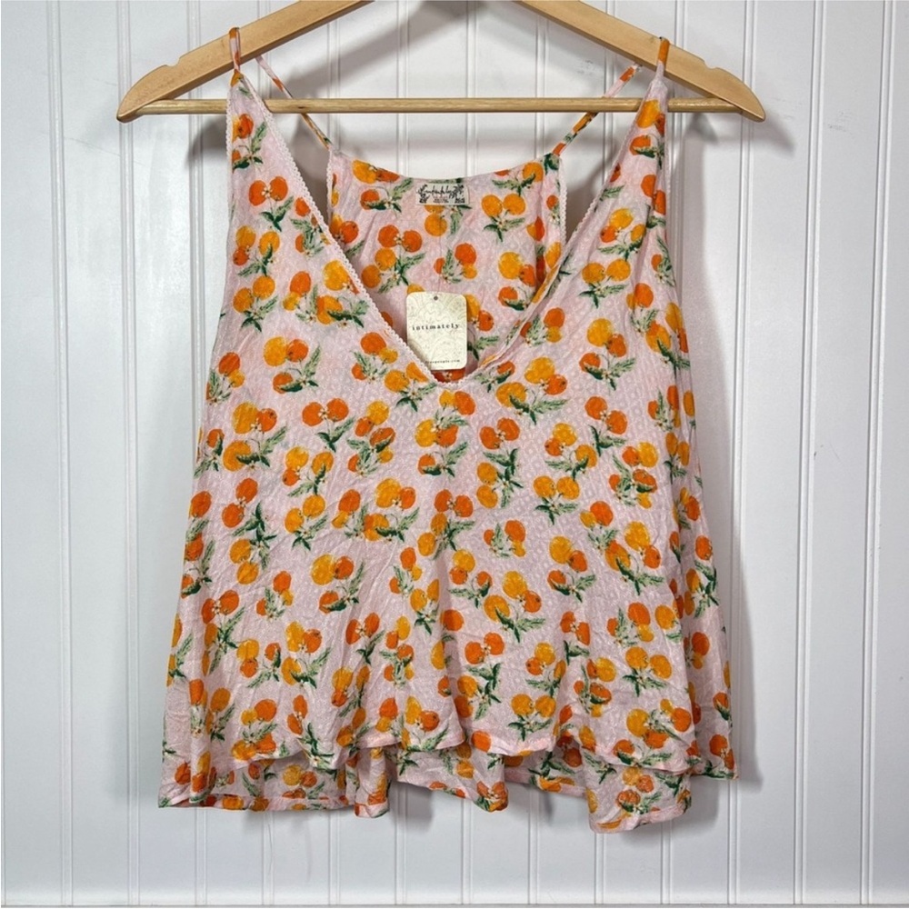 Free people intimately orange pajamas